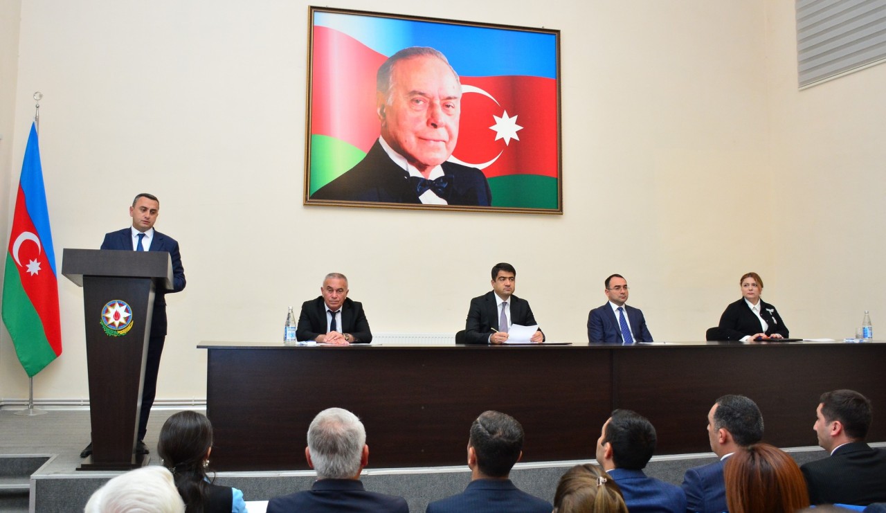 Ağstafada payız-qış mövsümünə hazırlıq müzakirə olundu - FOTOLAR